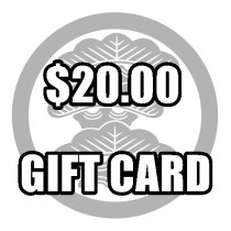 MATSU BUDOGU Gift Card ($20)