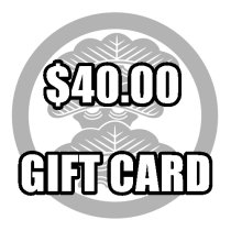 MATSU BUDOGU Gift Card ($40)
