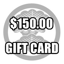 MATSU BUDOGU Gift Card ($150)