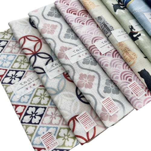 JAPANESE TENUGUI [Hamamonyo] A