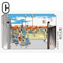 JAPANESE TENUGUI [NUNOCHIYO UKIYOE]